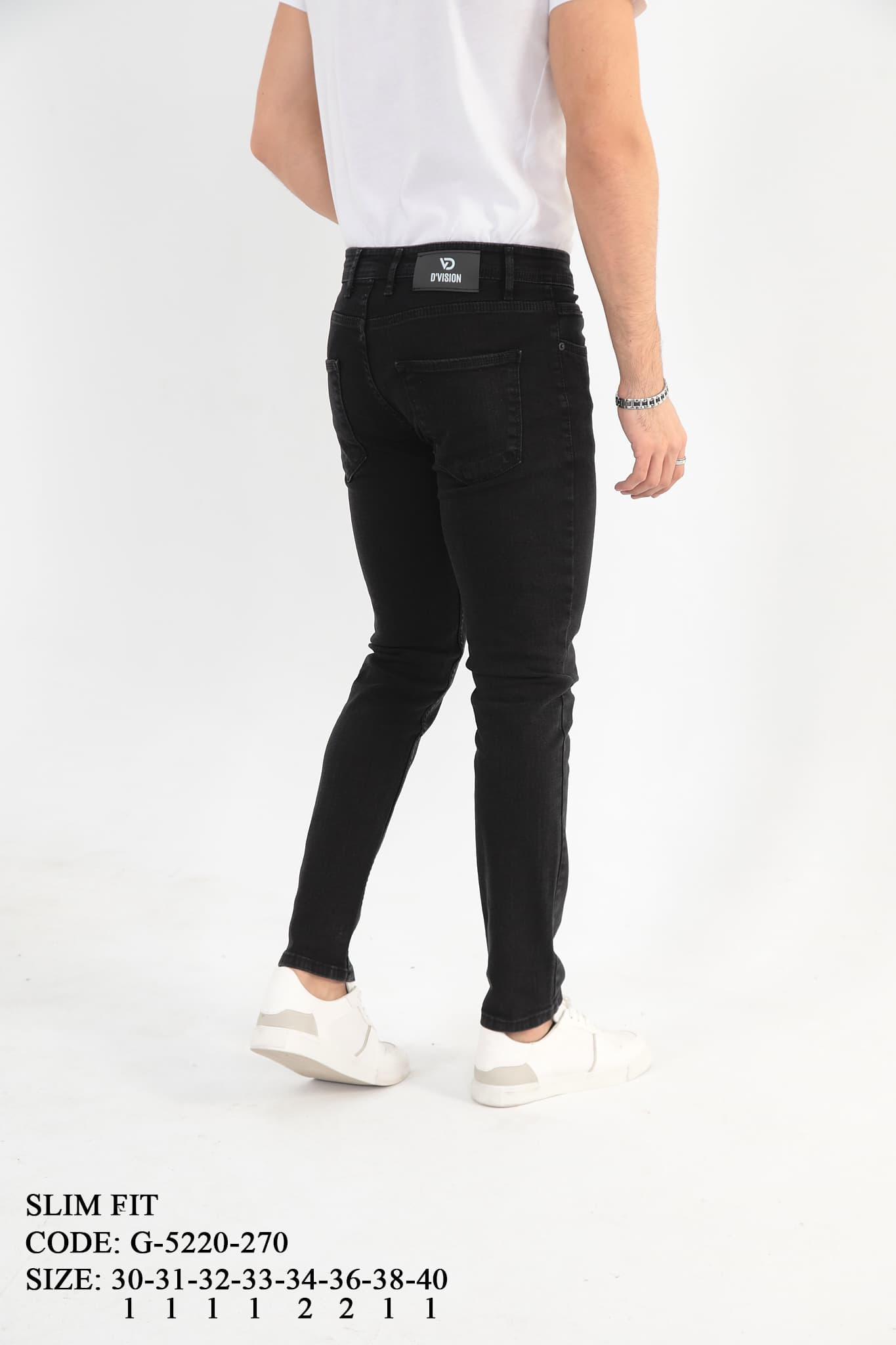 D'Vision Erkek Kot Pantolon G-5220-270 - Görsel 4