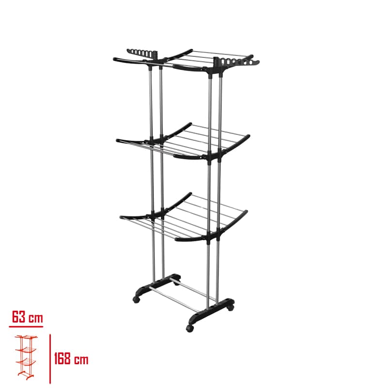 PERILLA TRIPLEX 3 KATLI ALUMINYUM KMU17032 - Görsel 1