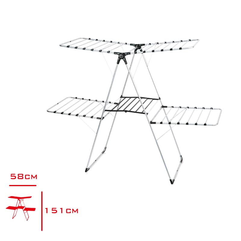 PERILLA METAL KURUTMALIK LUIZA 2 KATLI KRT57017 - Görsel 1