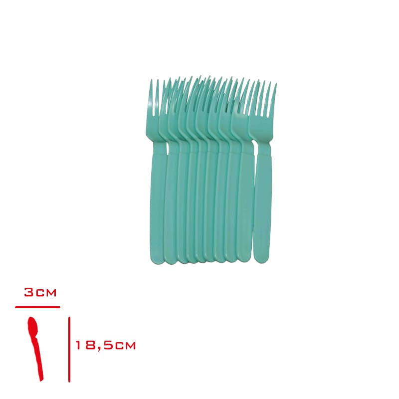Plastik Çatal - Görsel 1