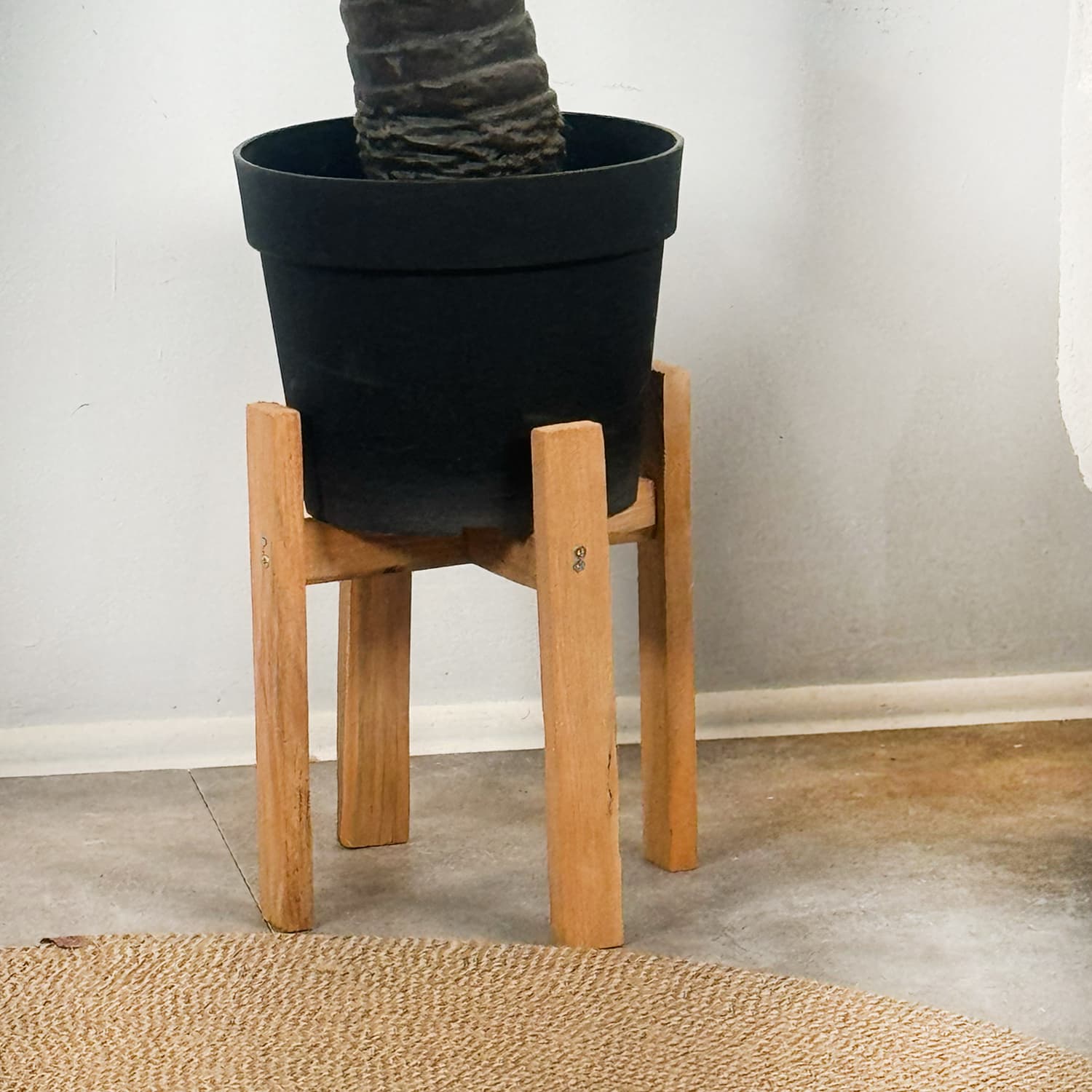 Ahşap Saksı Standı Çiçeklik Raf Stand 2199 - Görsel 2