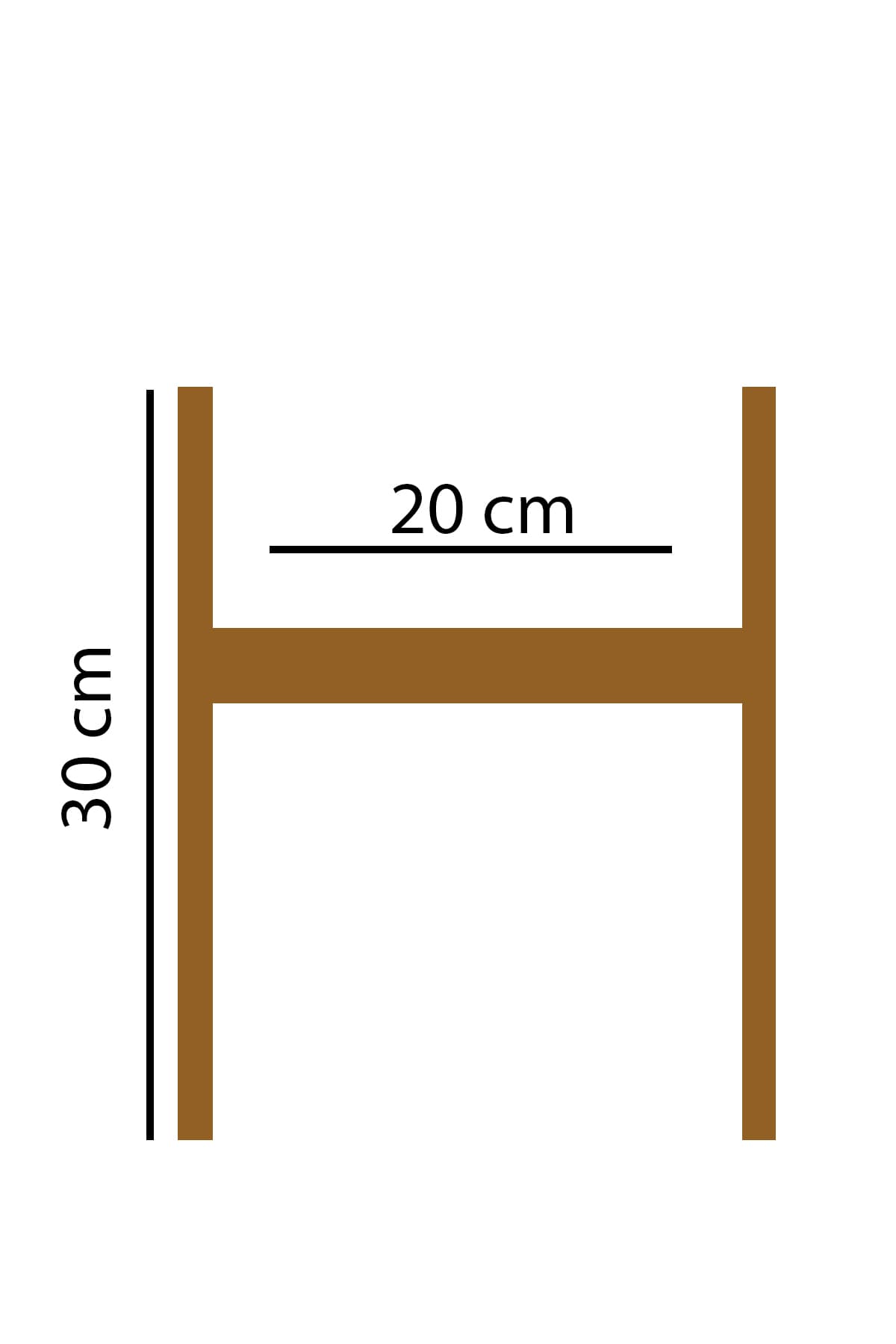 Ahşap Saksı Standı Çiçeklik Raf Stand 2199 - Görsel 3