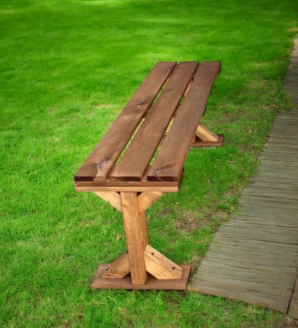 Ahşap Bank Bench 5140-2