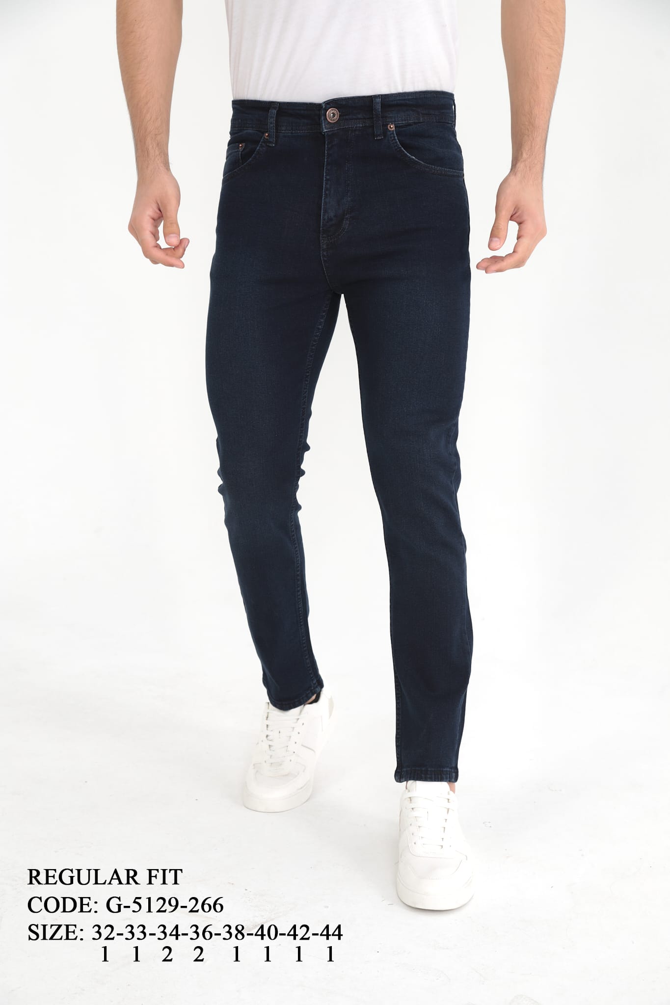 D'Vision Koyu Lacivert Erkek Jean G-5129-266-1