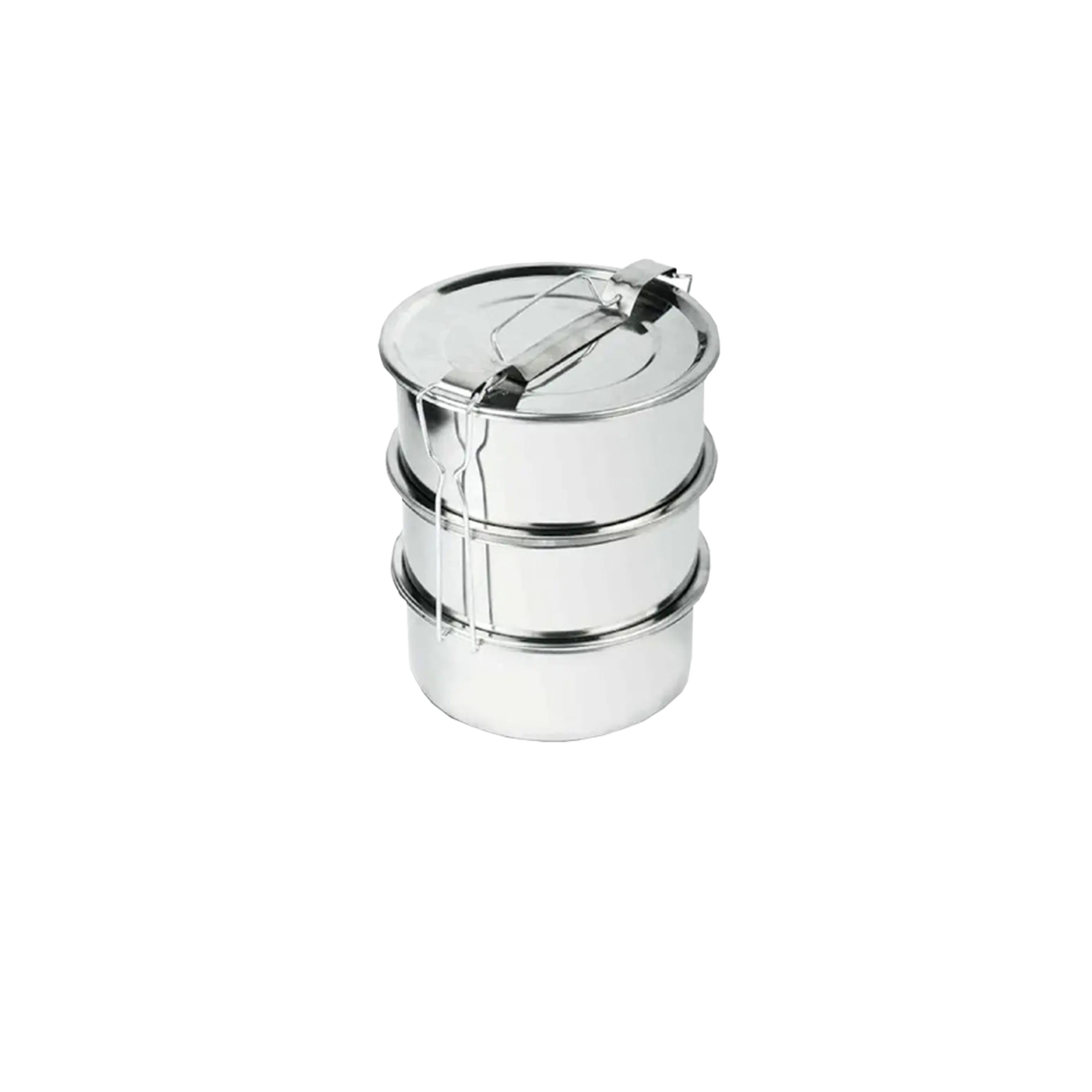 Çelik 3lü Tel Kulplu 2.25 Litre Sefer Tası-1