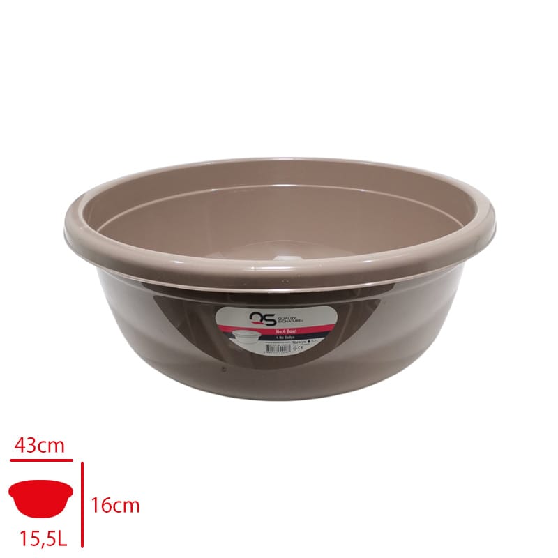 Yuvarlak Çok Amaçlı Kase 15,5 Lt Badya-2