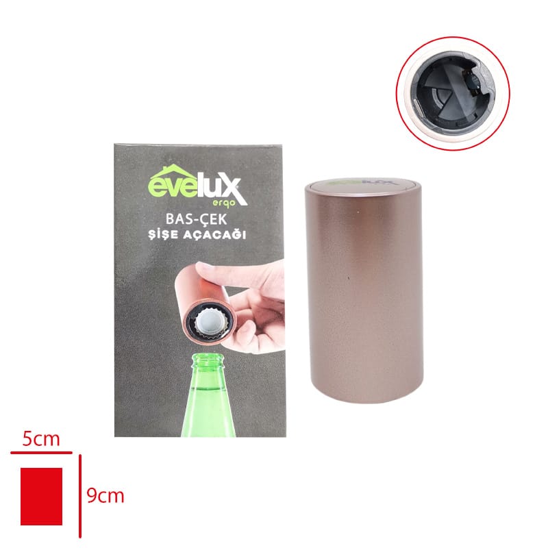 Pratik Şişe Açma Bas Çek Otomatik Şişe Soda Gazoz Kapağı Açacağı-2