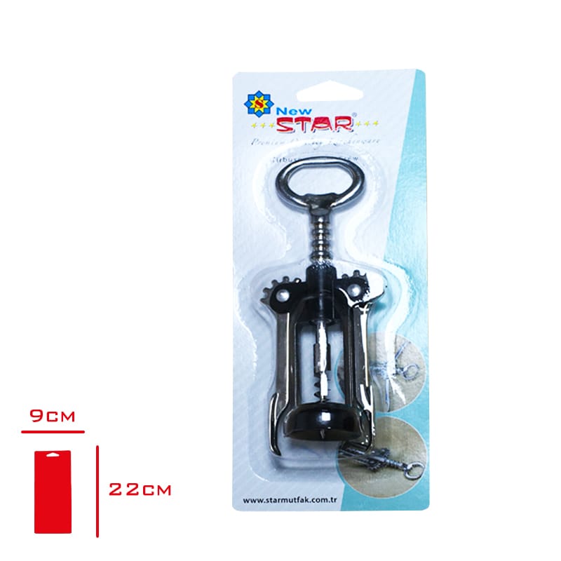 Çok Amaçlı Metal Soda Gazoz Şarap Açacağı Fonksiyonlu Tirbüşon-2