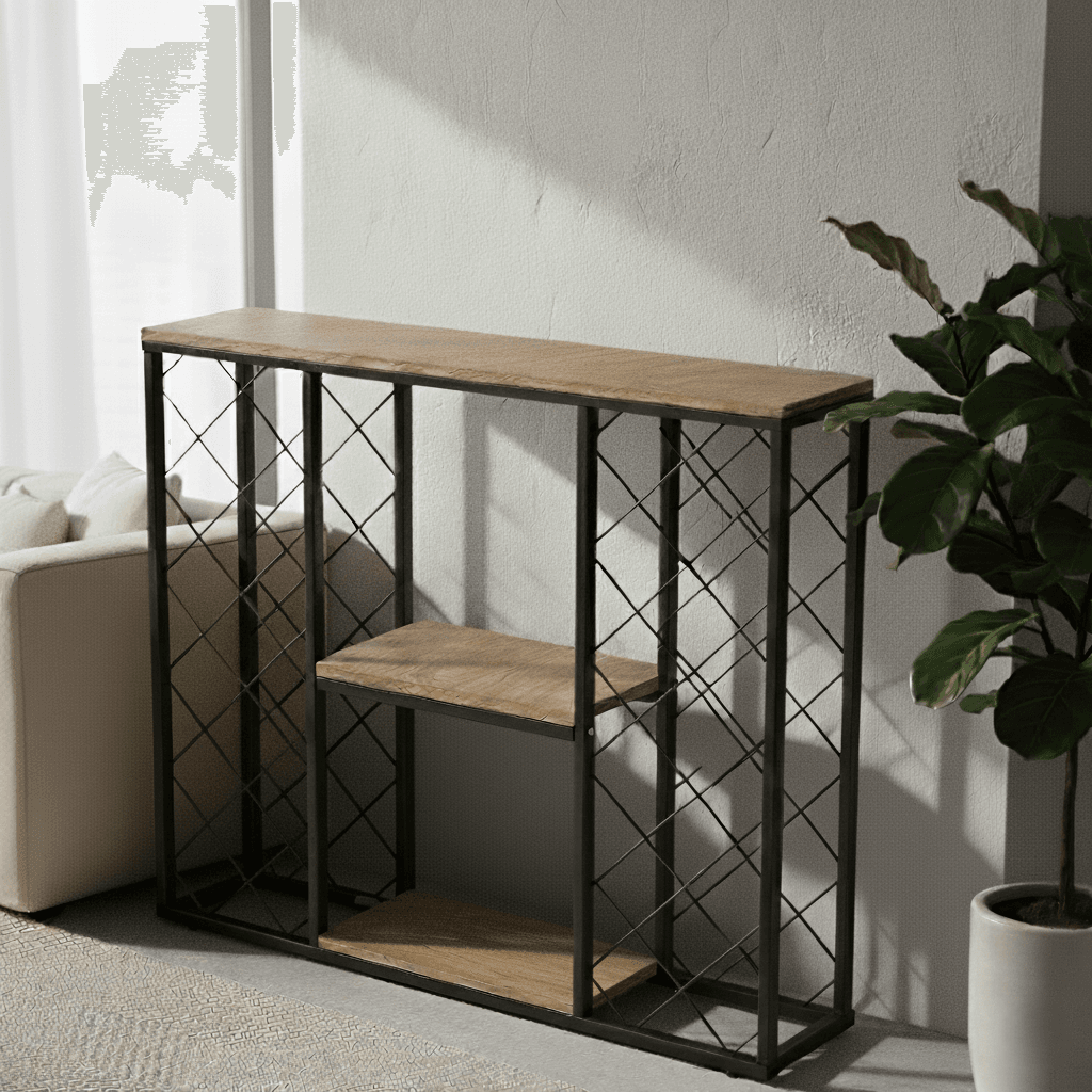 Vovikon Metal Şaraplık Büyük Boy Şarap Viski Standı-2