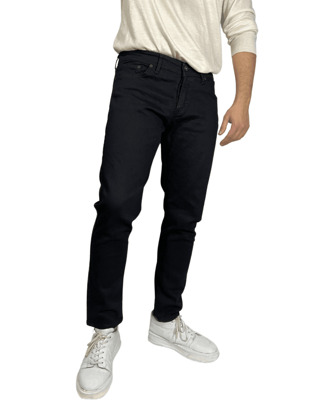 D'Vision Siyah Slim Fit Erkek Jean G-5602-2