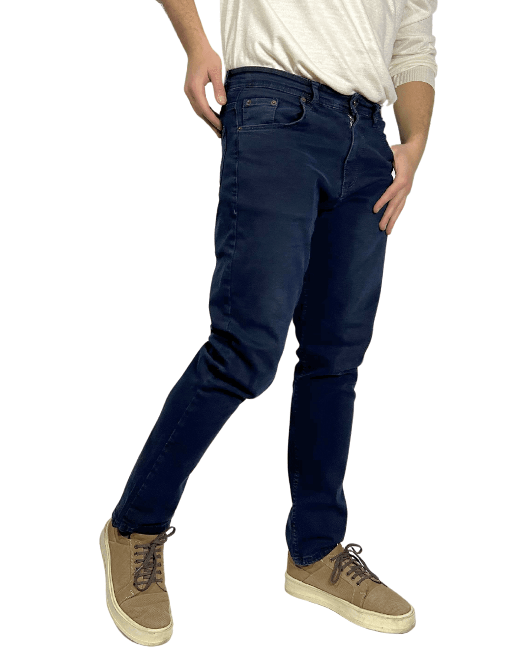 D'Vision Lacivert Regular Erkek Jean G-5129-3