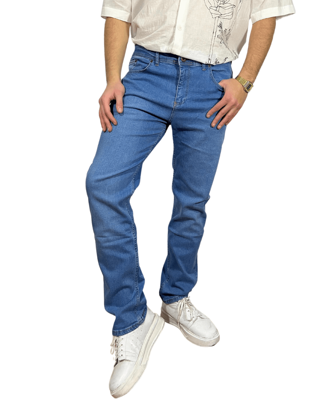 D'Vision Açık Mavi Regular Erkek Jean M-5220-3