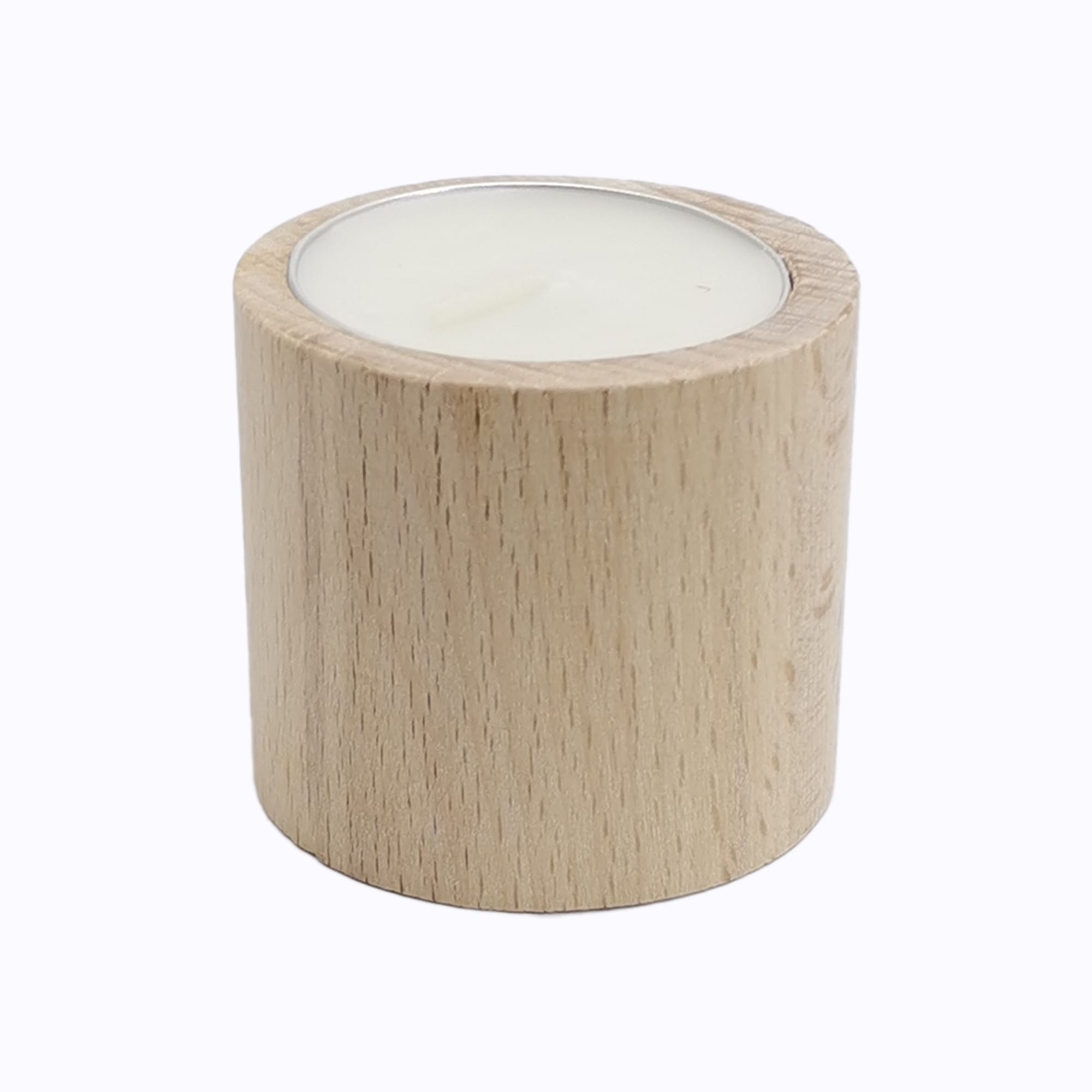 Ahşap 4lü Yuvarlak Mumluk 069-2