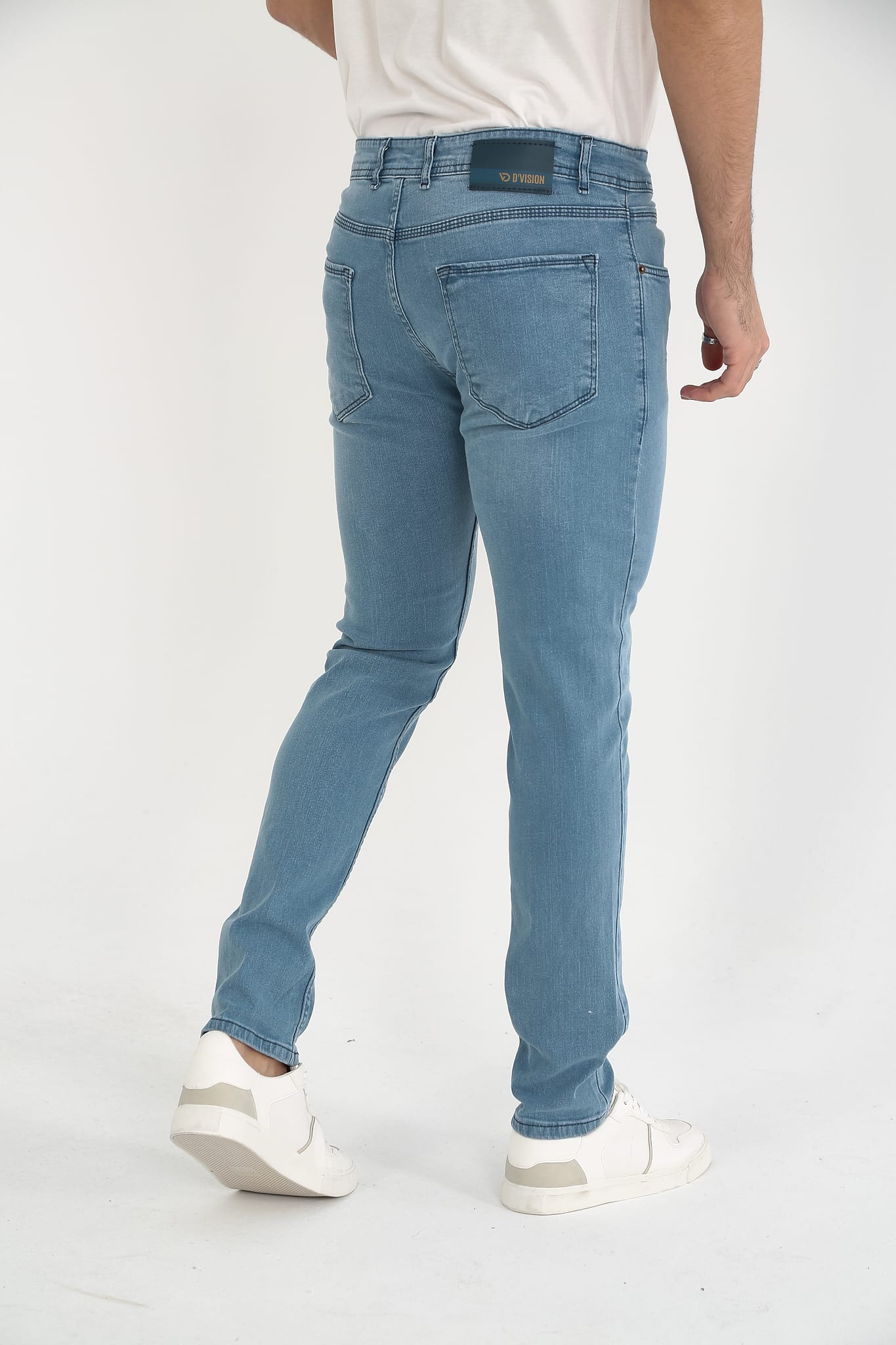 D'Vision Erkek Kot Pantolon Mavi Slim jean M-5220-267-4