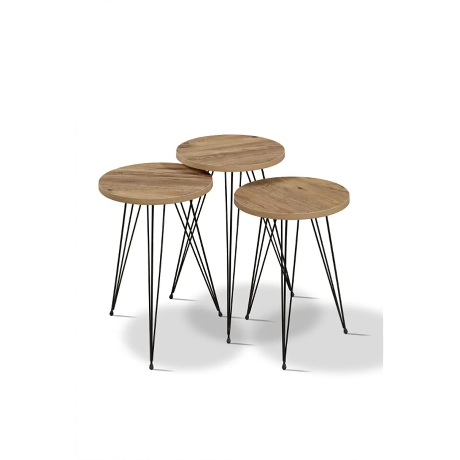 Dekoratif Zigon Sehpa 3lü 5425-3