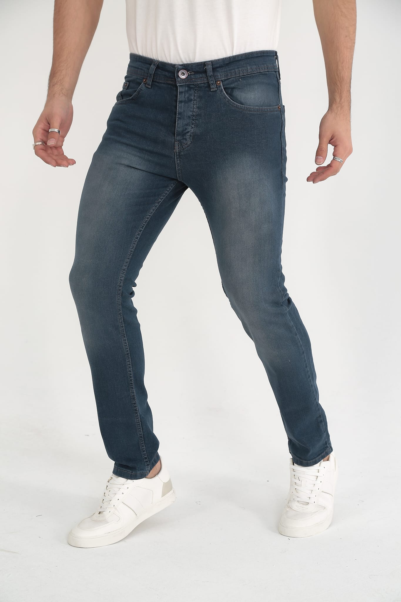 D'Vision Erkek Kot Pantolon M-5220-104 Slim Fit-3