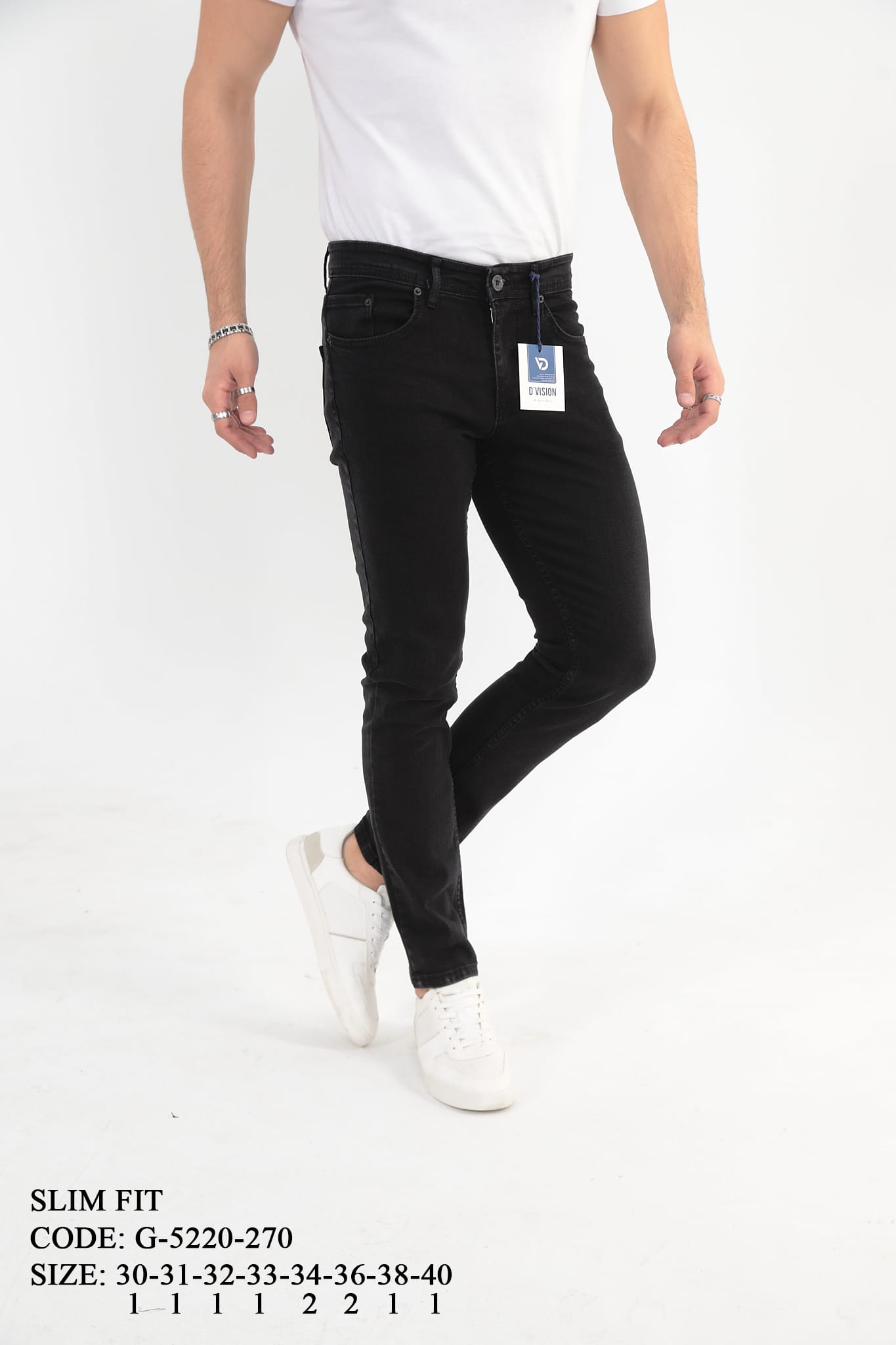 D'Vision Erkek Kot Pantolon G-5220-270-3