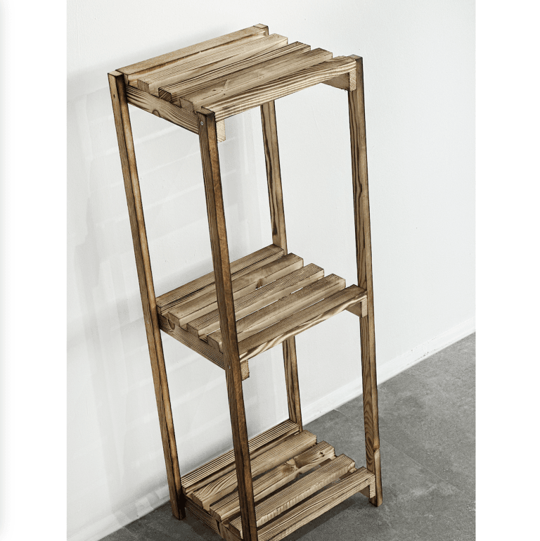 Ahşap Büyük Boy Saksılık Stand 2163-4