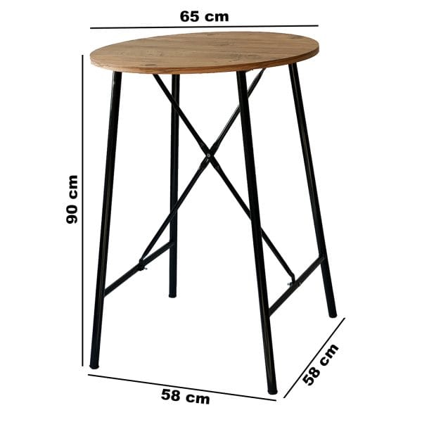 Bar Masası Mutfak Yemek Masası Takımı 5235-5