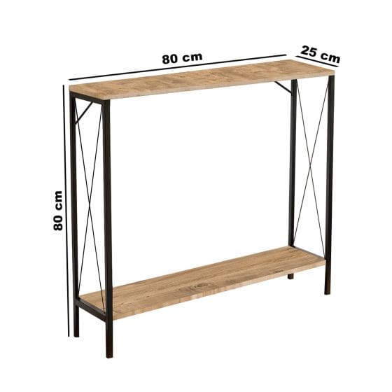 Metal Raf Dresuar Vitrin Dekoratif Raf 5247-5