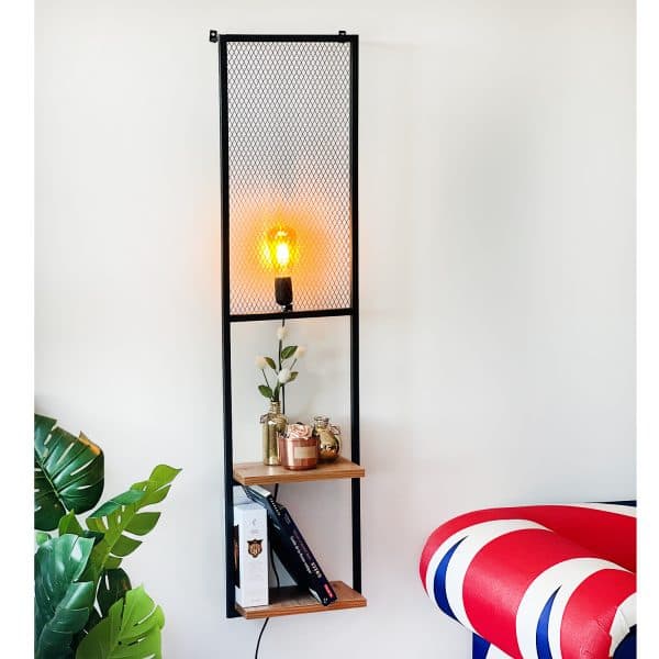 Kitaplıklı Lambader Aplik Duvar Rafı 1044 Kitaplıklı Lambader Aplik Duvar Rafı 1044 - Görsel 2