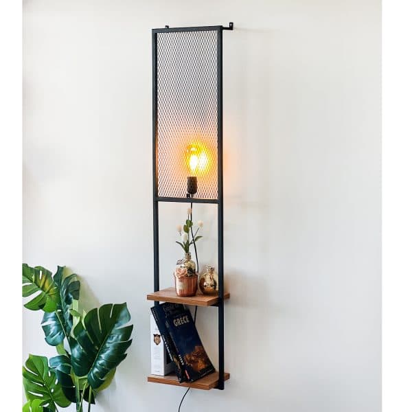 Kitaplıklı Lambader Aplik Duvar Rafı 1044 Kitaplıklı Lambader Aplik Duvar Rafı 1044 - Görsel 3