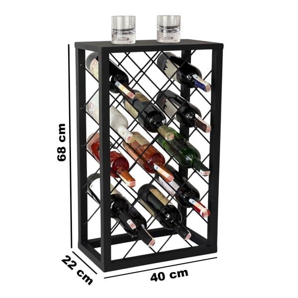 Metal Şarap Standı 6007 Metal Şarap Standı 6007 - Görsel 4