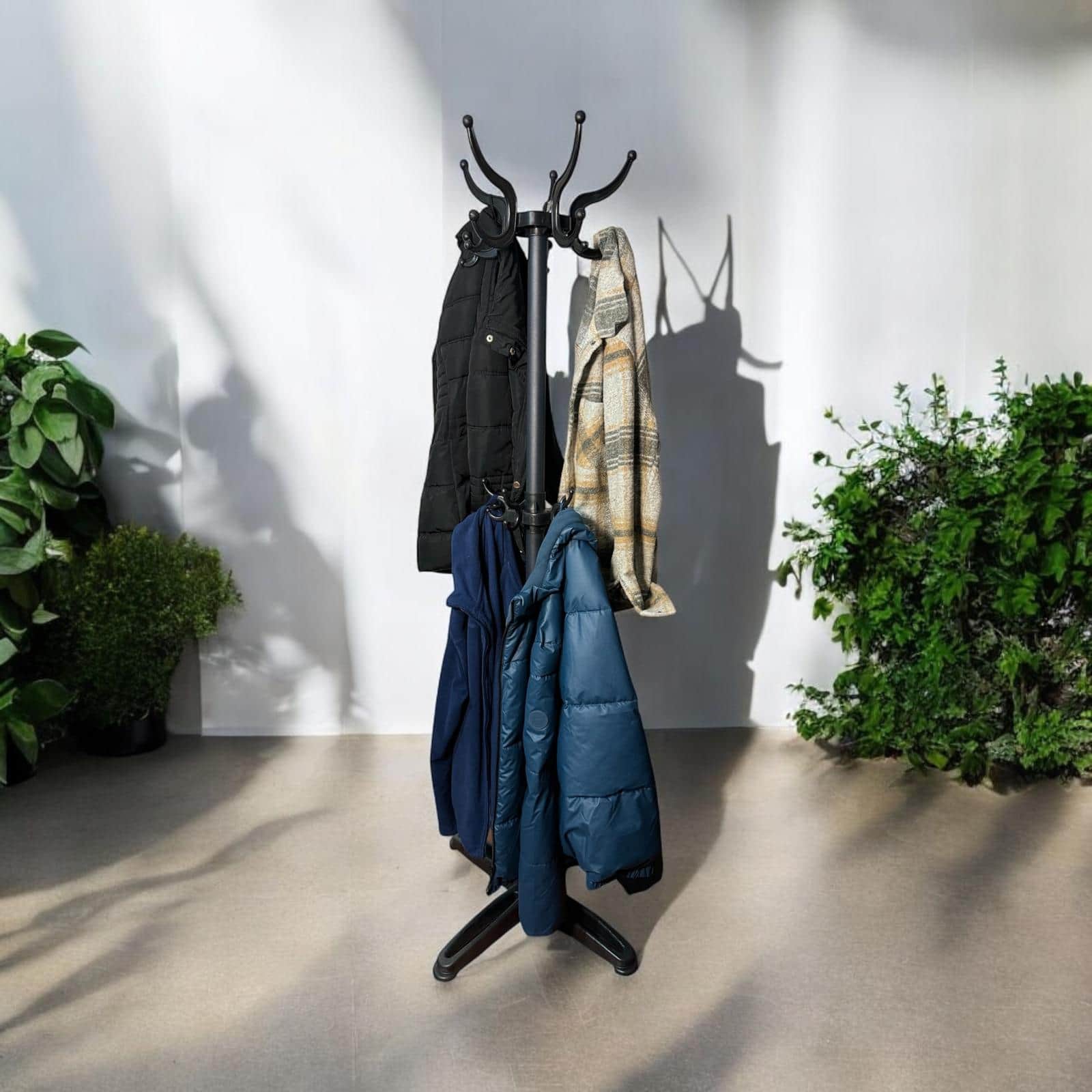 Metal Ayaklı Askılık Portmanto Askı