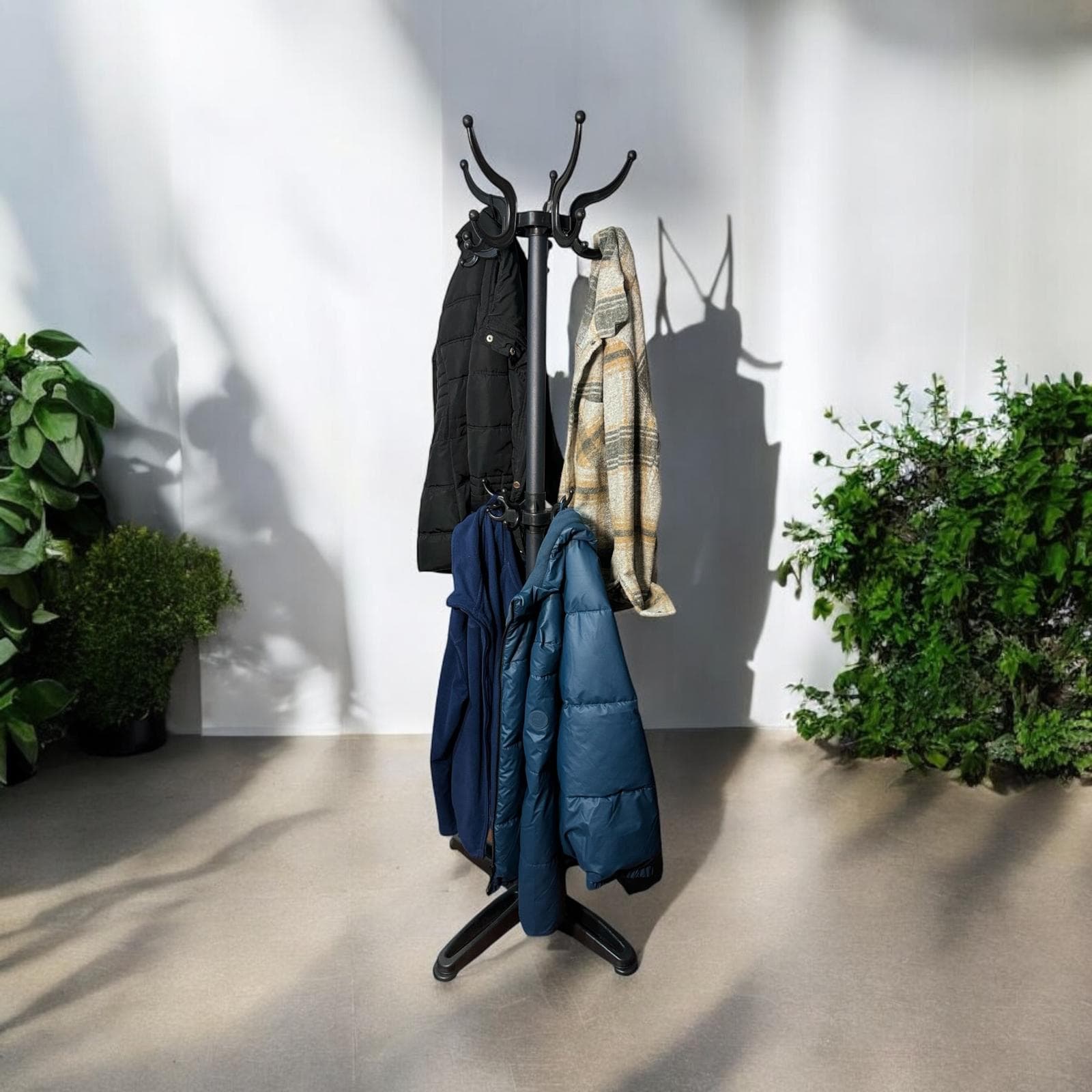 Metal Ayaklı Askılık Portmanto Askı