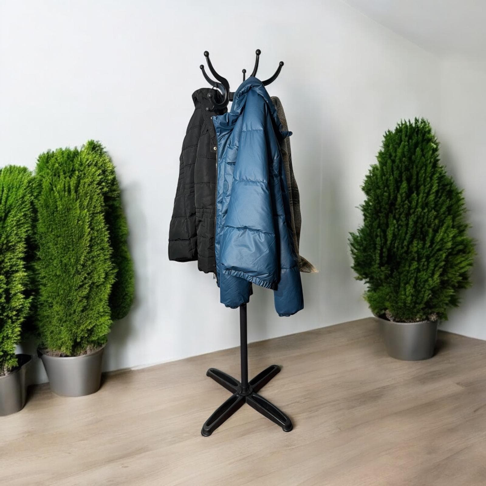 Metal Ayaklı Askılık Portmanto Askı