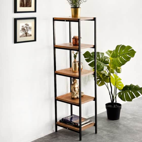 Kitaplık 5 Katlı Çok Amaçlı Dolap Raf 5248