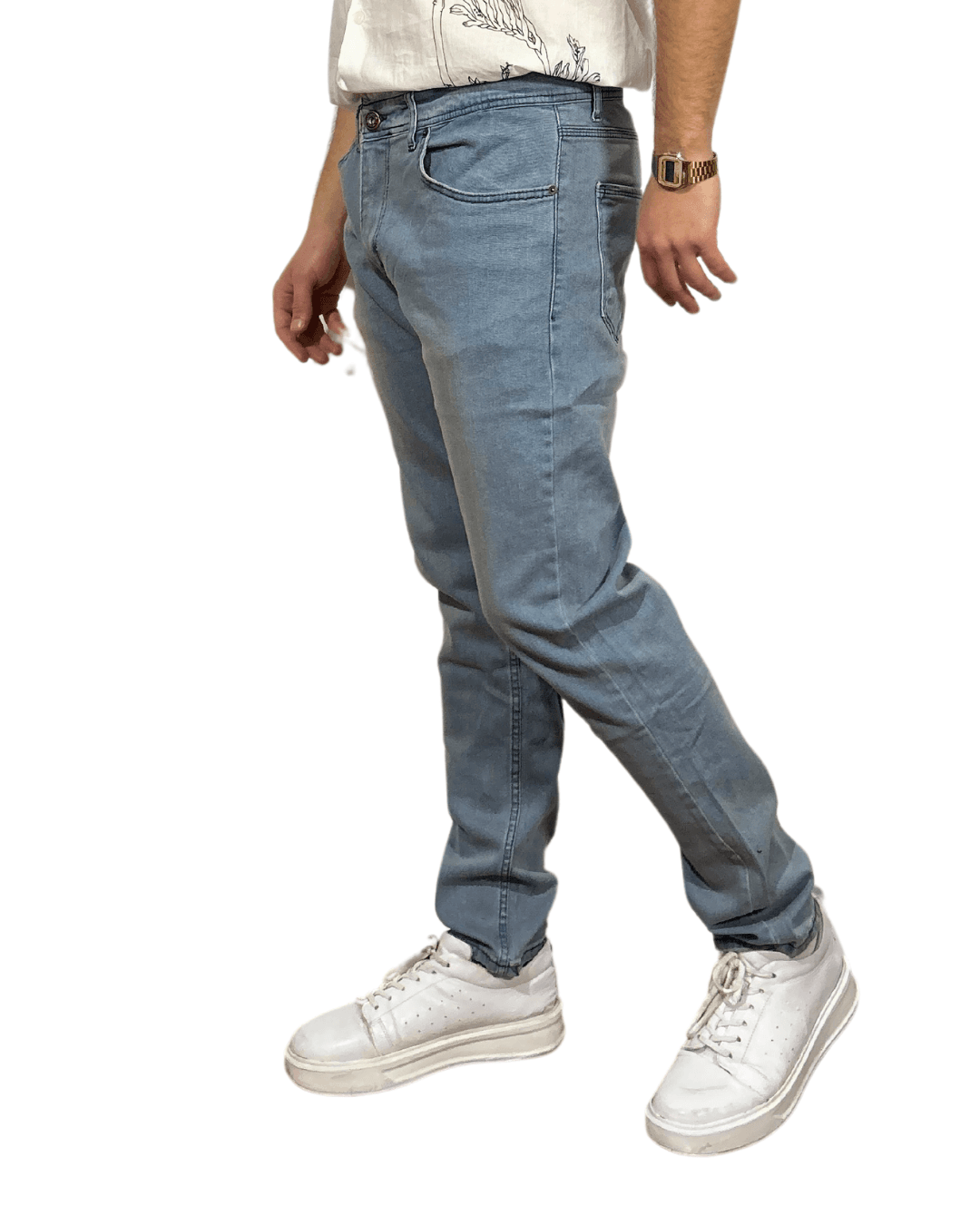 D'Vision Buz Mavi Tint Slim Fit Erkek Jean G-5220