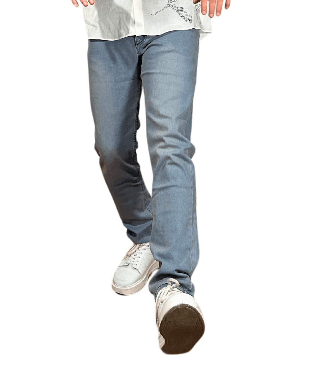 D'Vision Buz Mavi Tint Slim Fit Erkek Jean G-5220