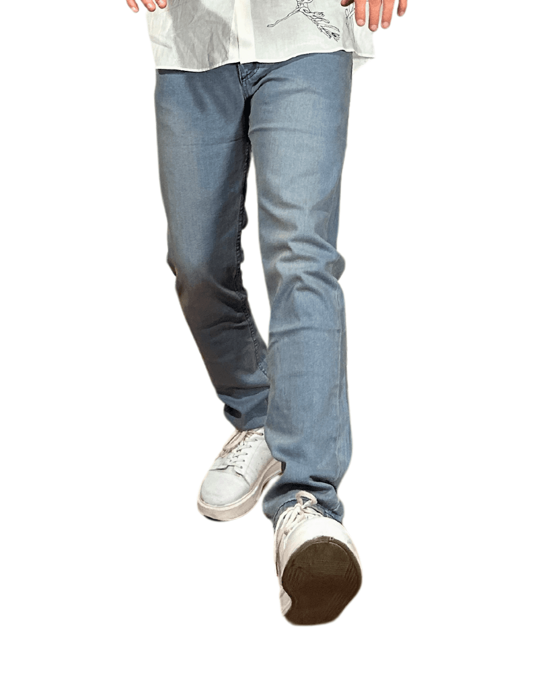 D'Vision Buz Mavi Tint Slim Fit Erkek Jean G-5220