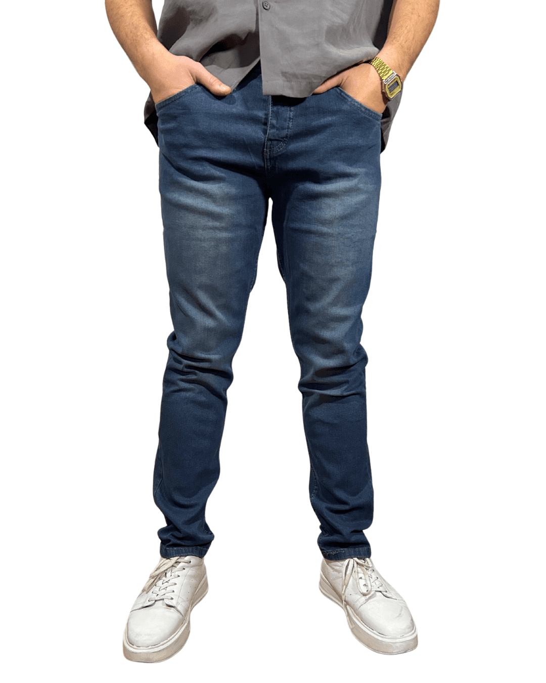 D'Vision Açık Kahve Tint Slim Fit Erkek Jean M-5220