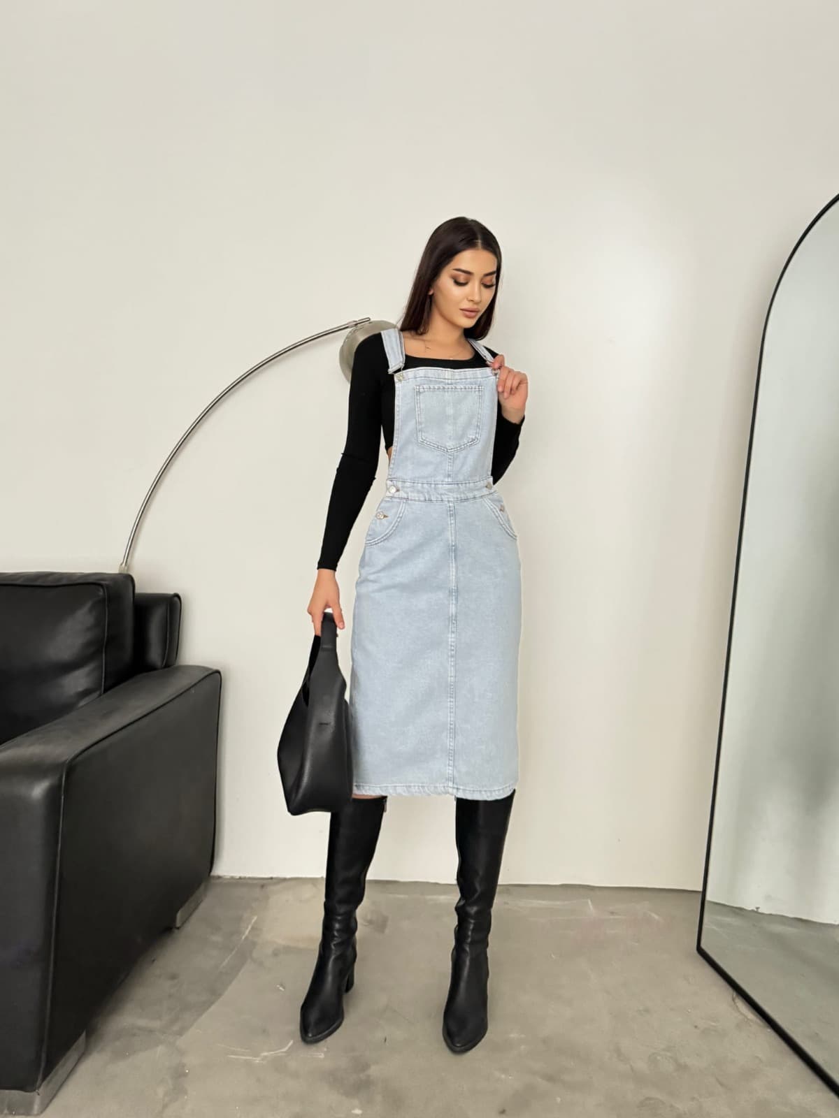 Vovikon KN Taş Yıkama Bahçevan Etekli Tulum Elbise Salopet Vovikon KN Taş Yıkama Bahçevan Etekli Tulum Elbise Salopet