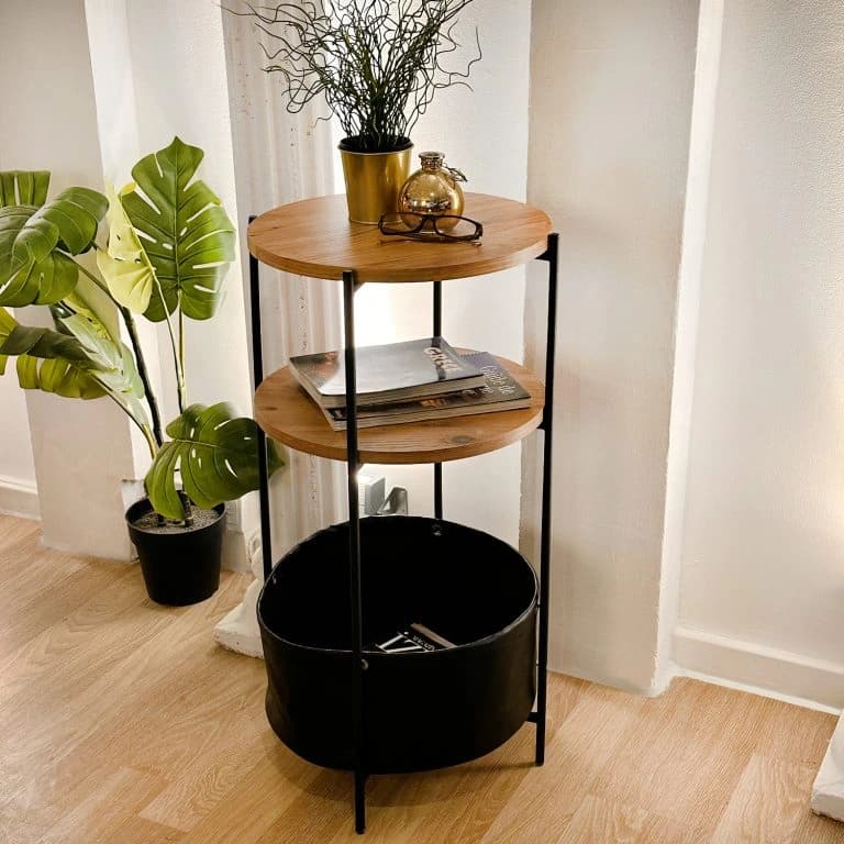 Çantalı 2 Katlı Yan Sehpa 5309