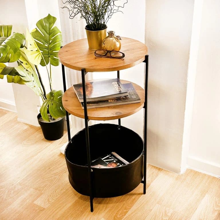 Çantalı 2 Katlı Yan Sehpa 5309