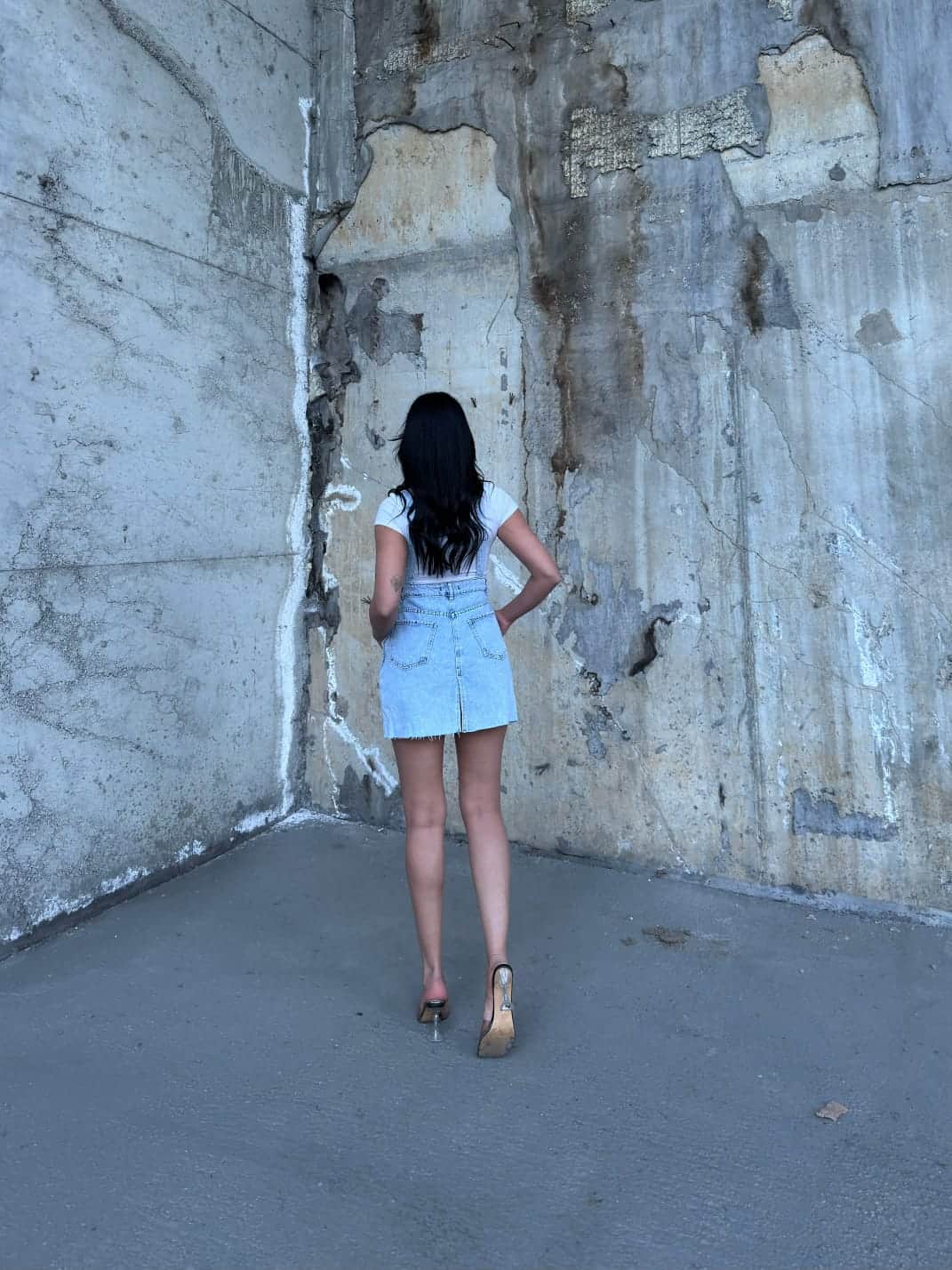 Vovikon KN Taş Yıkama Etek Ucu Kesik Püsküllü Bahçıvan Salopet Elbise