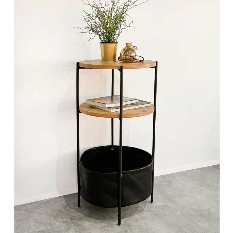 Çantalı 2 Katlı Yan Sehpa 5309