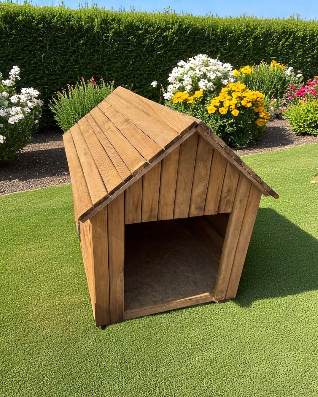 Vovikon Ahşap Köpek Kulübesi Pati Evi Yuvası Vovikon Ahşap Köpek Kulübesi Pati Evi Yuvası