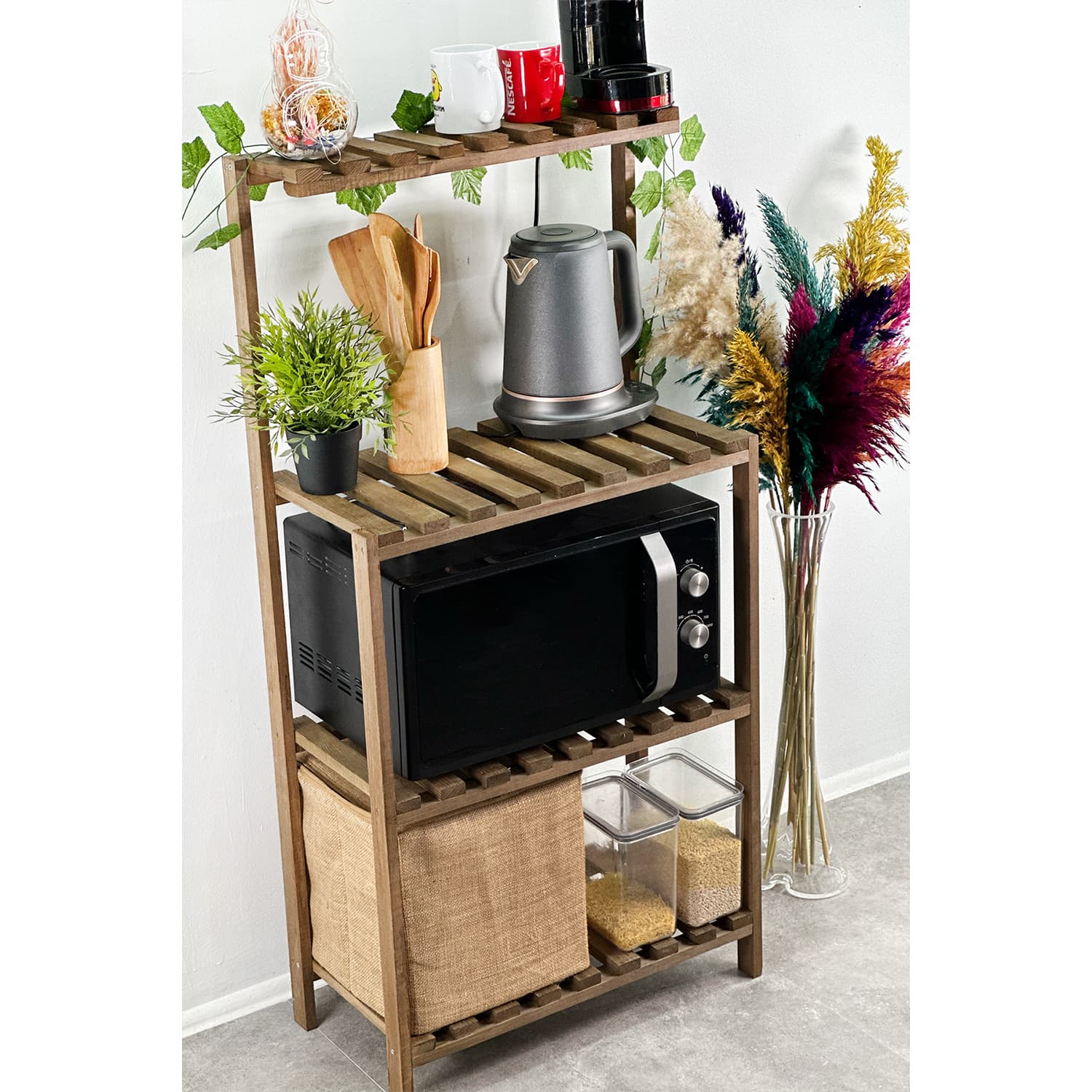 Ahşap Bango Mutfak Dolabı 5435 Ahşap Bango Mutfak Dolabı 5435 - Görsel 2