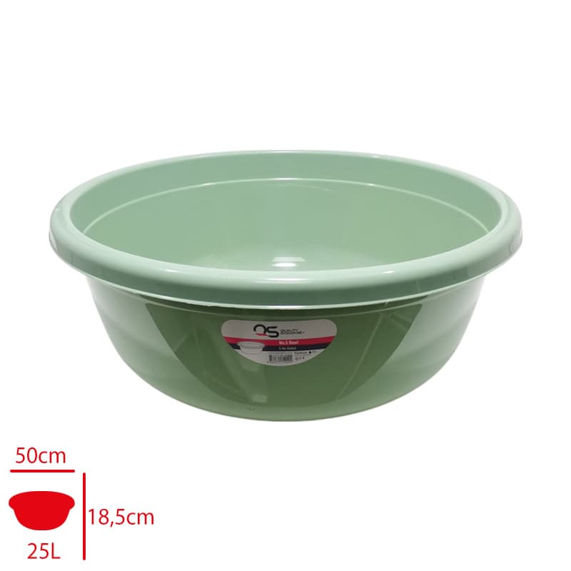 Yuvarlak Çok Amaçlı Kase 25 Lt Badya Yuvarlak Çok Amaçlı Kase 25 Lt Badya - Görsel 2