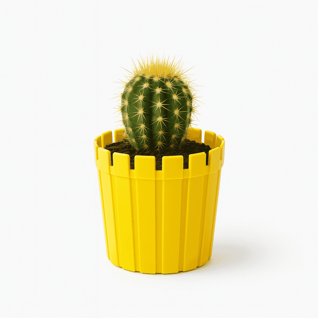 Vovikon 5 Adet Kaktüs Saksısı Akasya 5,5 CM Saksı