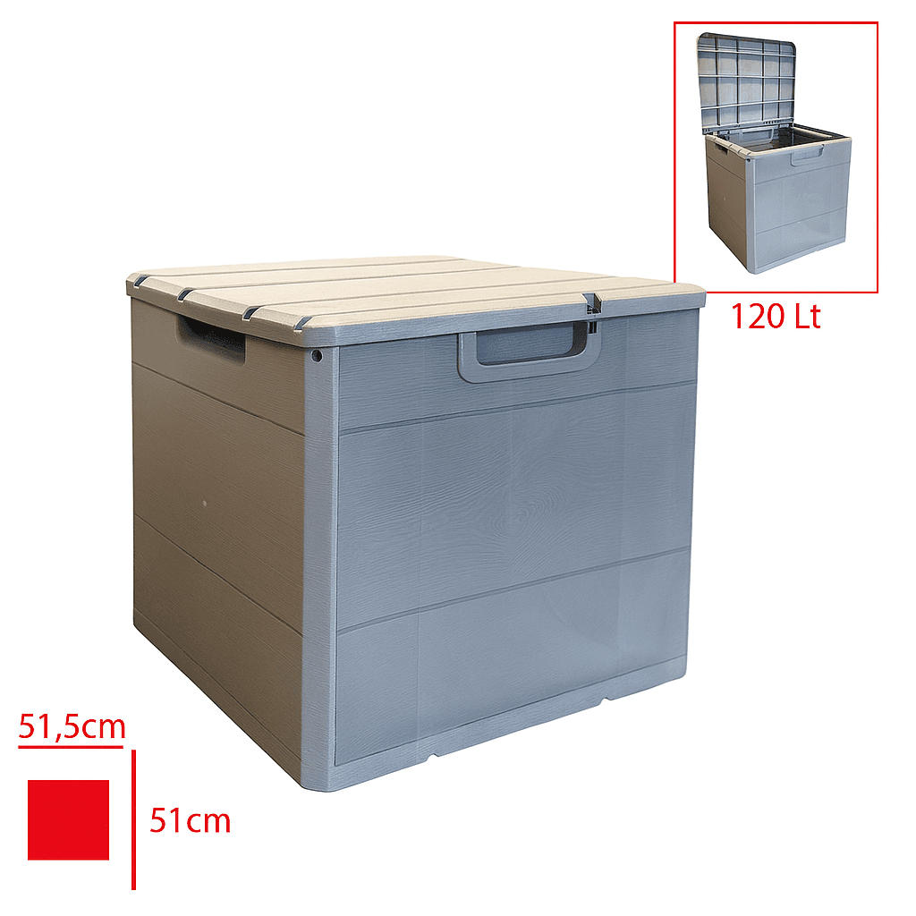Gri 120 Litre Bahçe Depolama Sandığı Bahçe Balkon Düzenleme Dolabı Gri 120 Litre Bahçe Depolama Sandığı Bahçe Balkon Düzenleme Dolabı