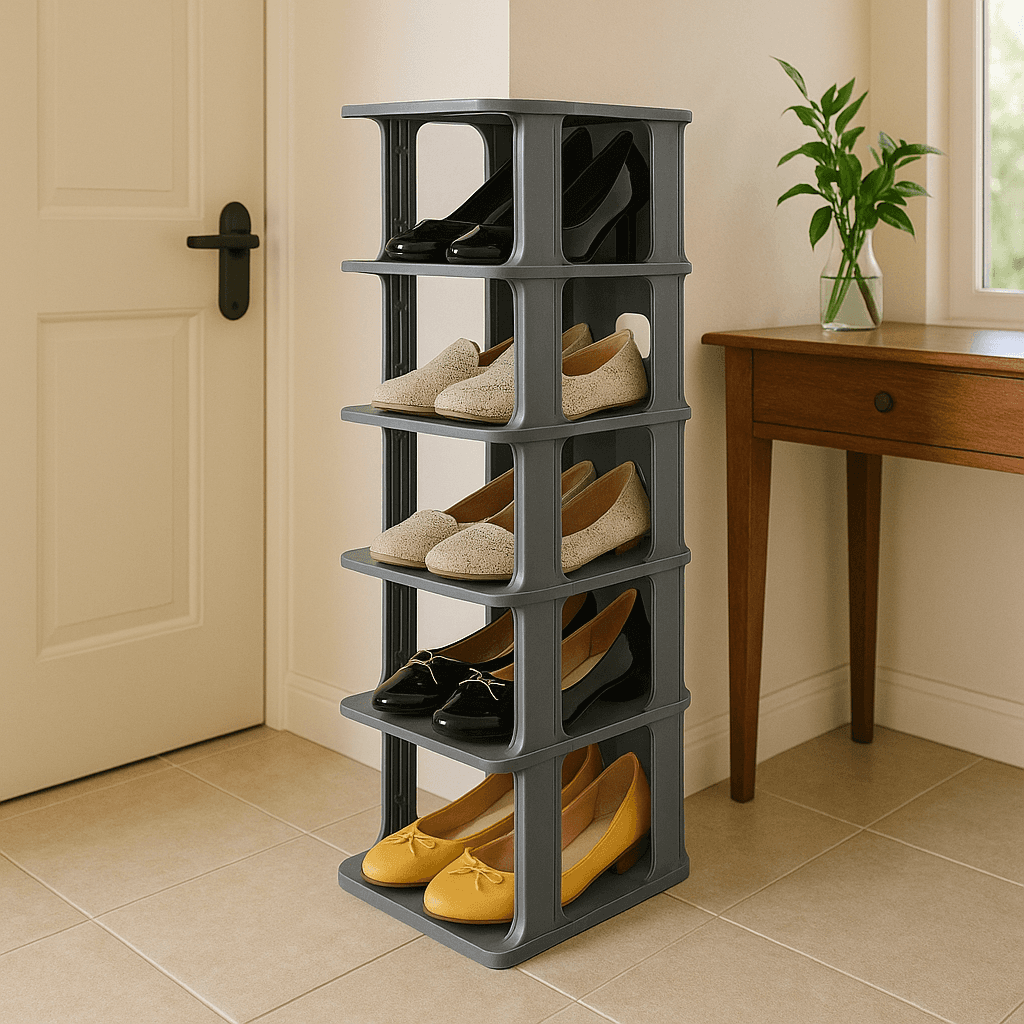 Vovikon Modüler 5 Katlı Ayakkabılık Çok Amaçlı Dolap