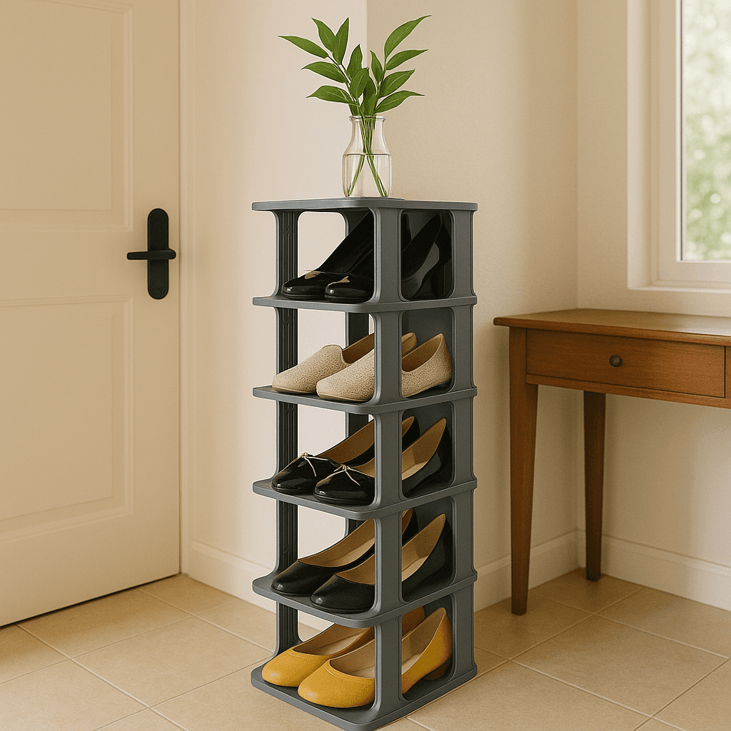 Vovikon Modüler 5 Katlı Ayakkabılık Çok Amaçlı Dolap