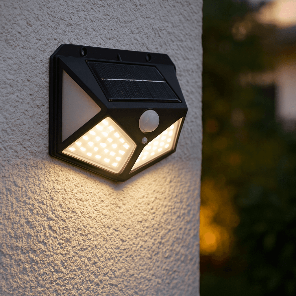 Solar Güneş Enerjili Hareket Sensörlü Duvar Lambası Solar Güneş Enerjili Hareket Sensörlü Duvar Lambası - Görsel 1