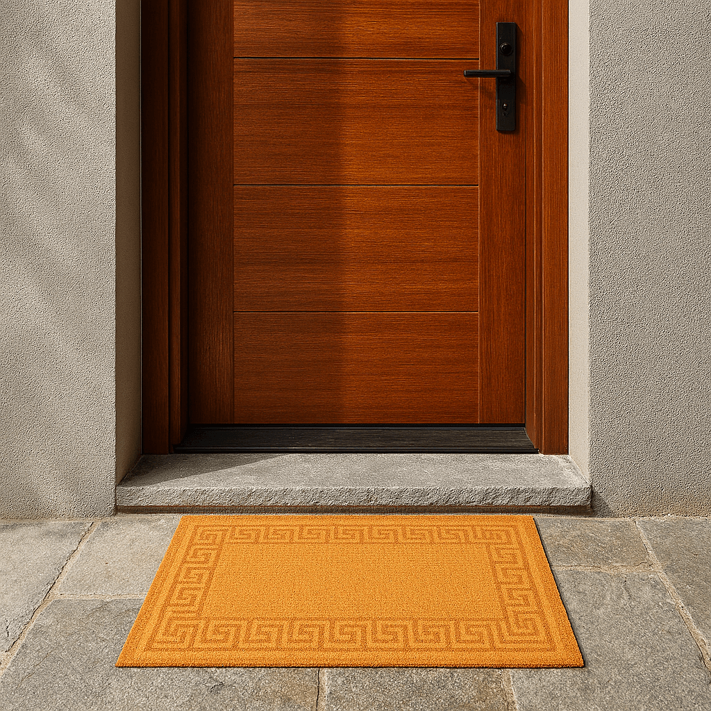 Kaydırmaz Dikdörtgen Hardal Kapı Önü Paspası 40x60 cm Kaydırmaz Dikdörtgen Hardal Kapı Önü Paspası 40x60 cm - Görsel 1