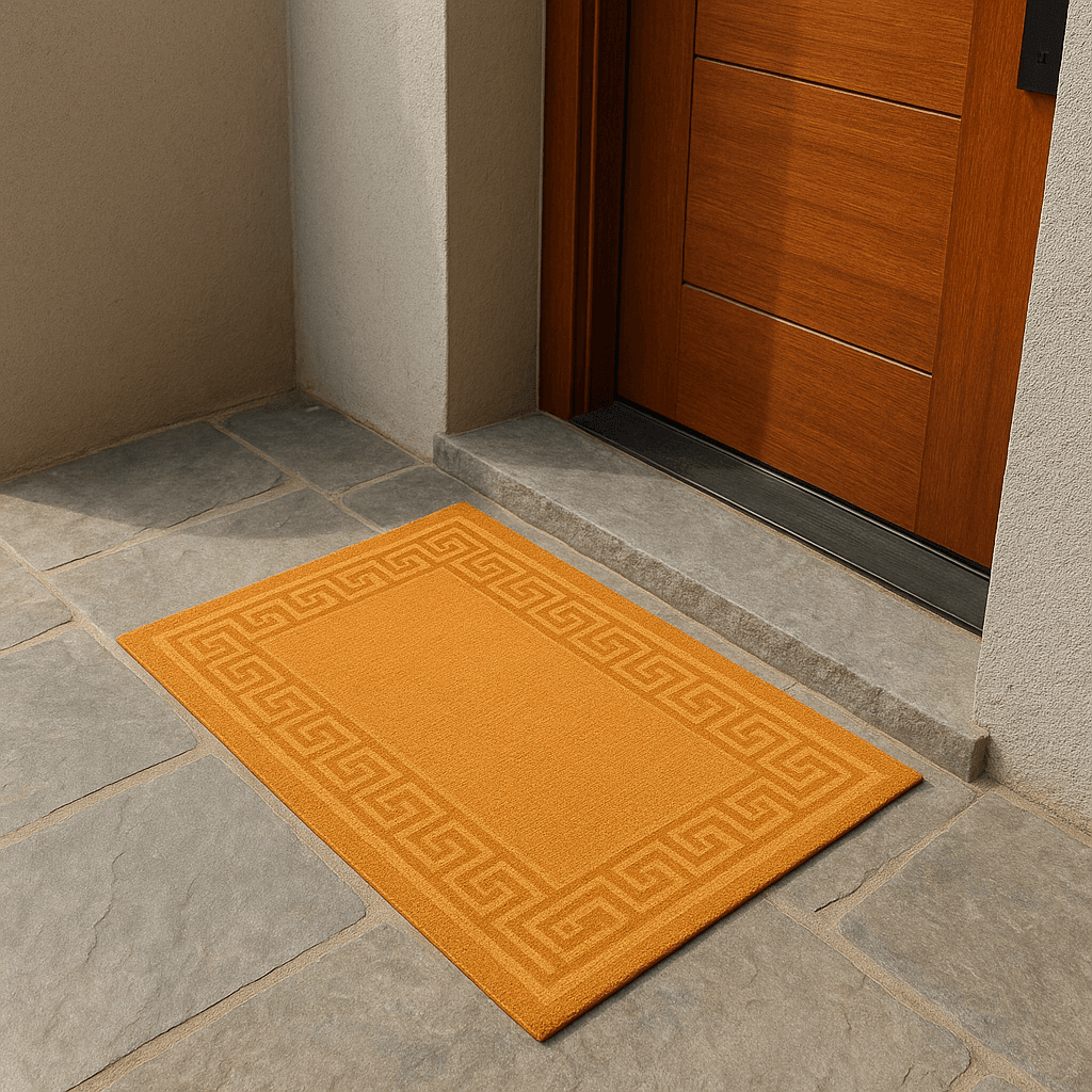 Kaydırmaz Dikdörtgen Hardal Kapı Önü Paspası 40x60 cm Kaydırmaz Dikdörtgen Hardal Kapı Önü Paspası 40x60 cm - Görsel 2